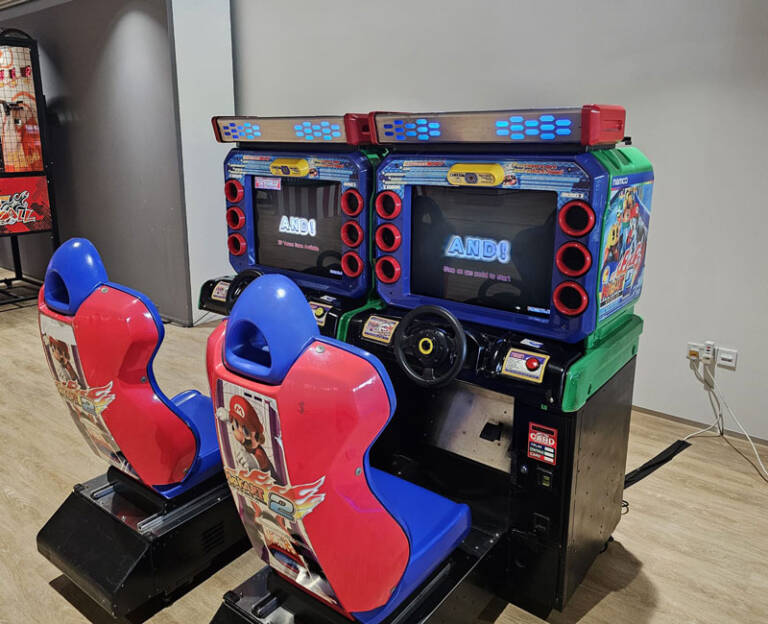 Arcade Machines Setup for Company Cohesion