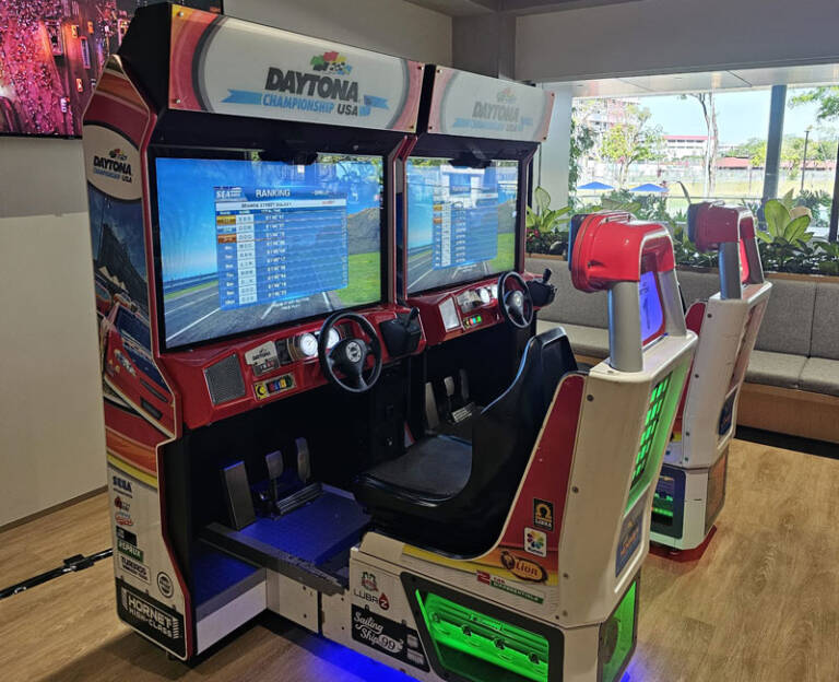 Arcade Machines Setup for Company Cohesion