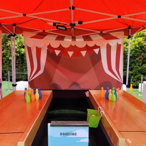 Bowling Carnival Game Booth Rental Singapore
