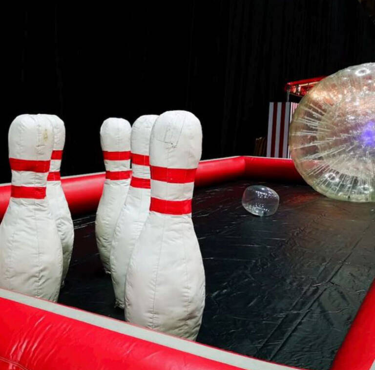 Bowling inflatable game singapore