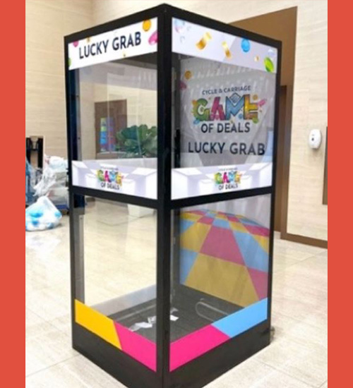 Clear Cash Machine Rental Singapore