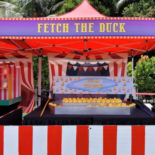 Fetch the duck carnival game booth rental