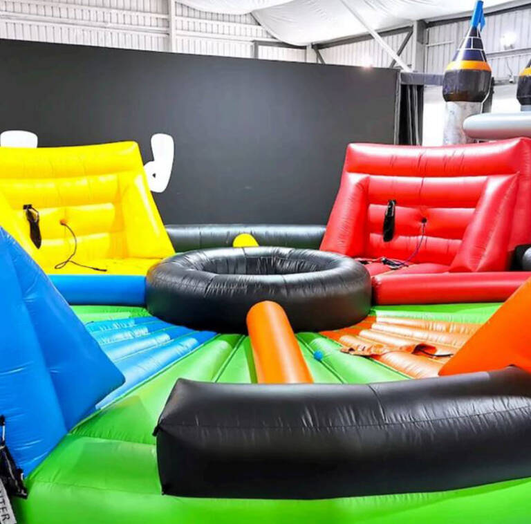 Hippo Chow inflatable game singapore