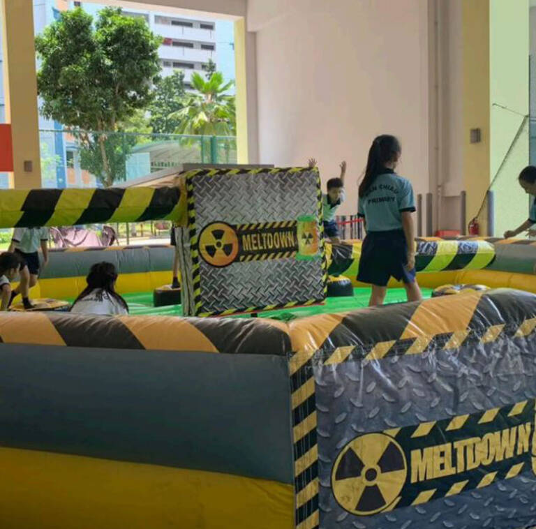 Melt Down inflatable game singapore