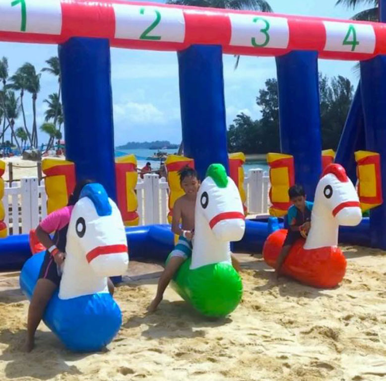 Pony Race inflatable game singapore