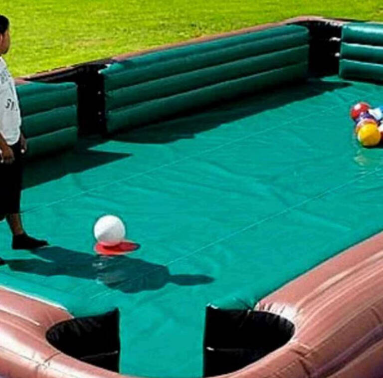 Pool Table inflatable game singapore