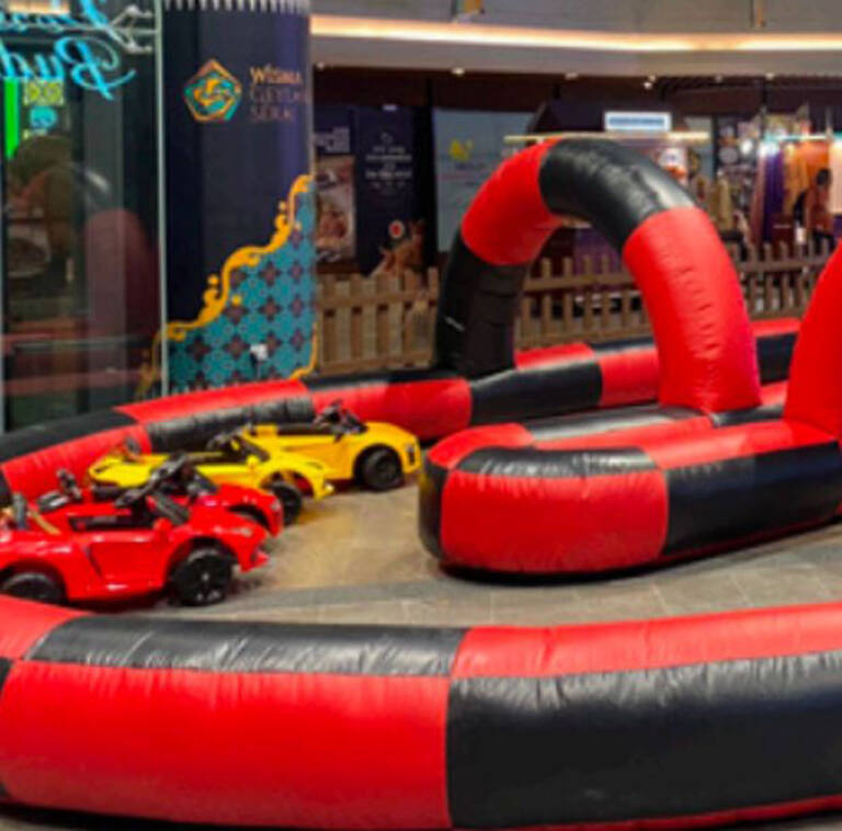 Race Track inflatable game singapore