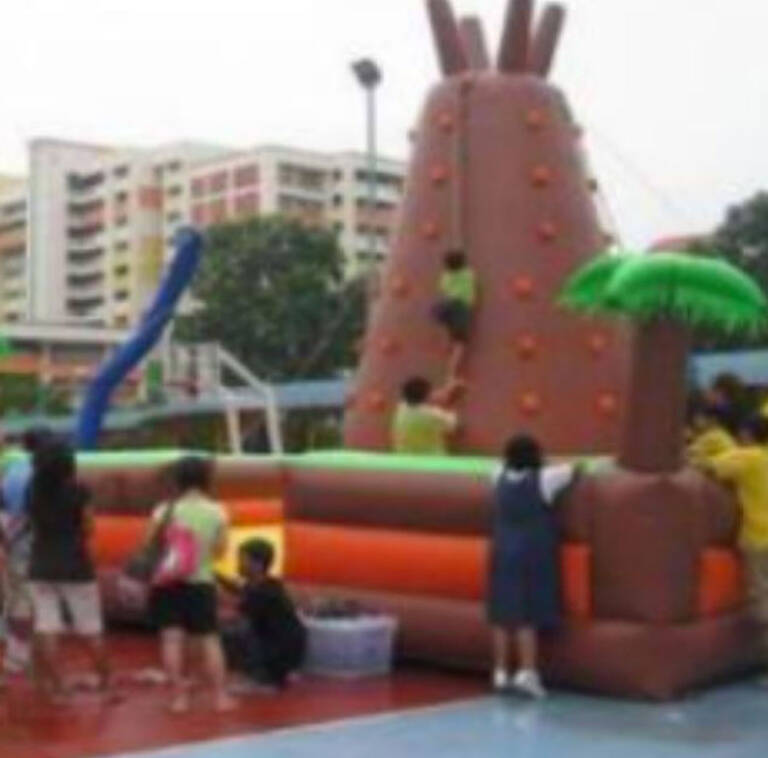 Rock Climbing inflatable game singapore