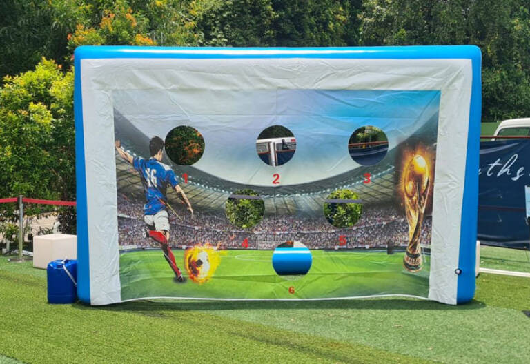 Soccer Penalty Inflatable Game Rental Singapore