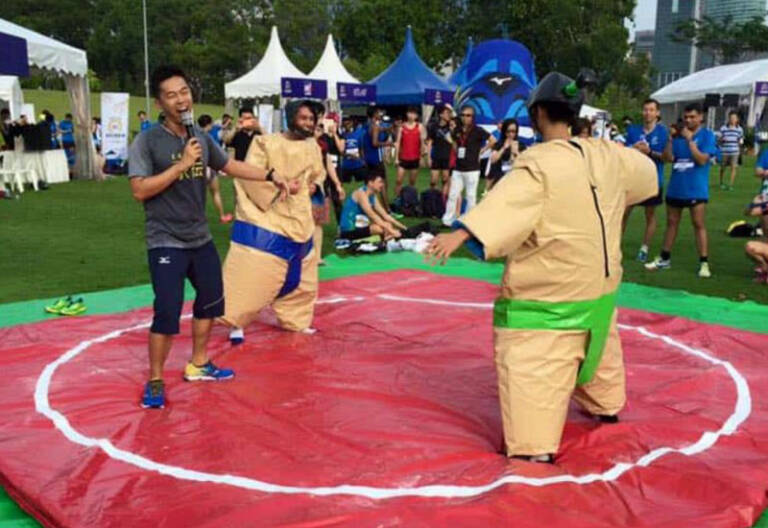 Sumo Wrestler Inflatable Game Rental Singapore