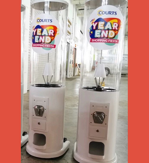 Tall Capsule Machine Rental Singapore