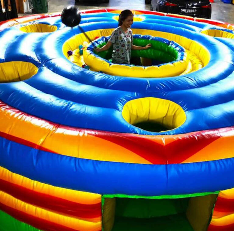Whack A Mole inflatable game singapore