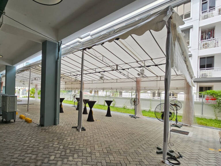 Slope Tentage Rental in Singapore