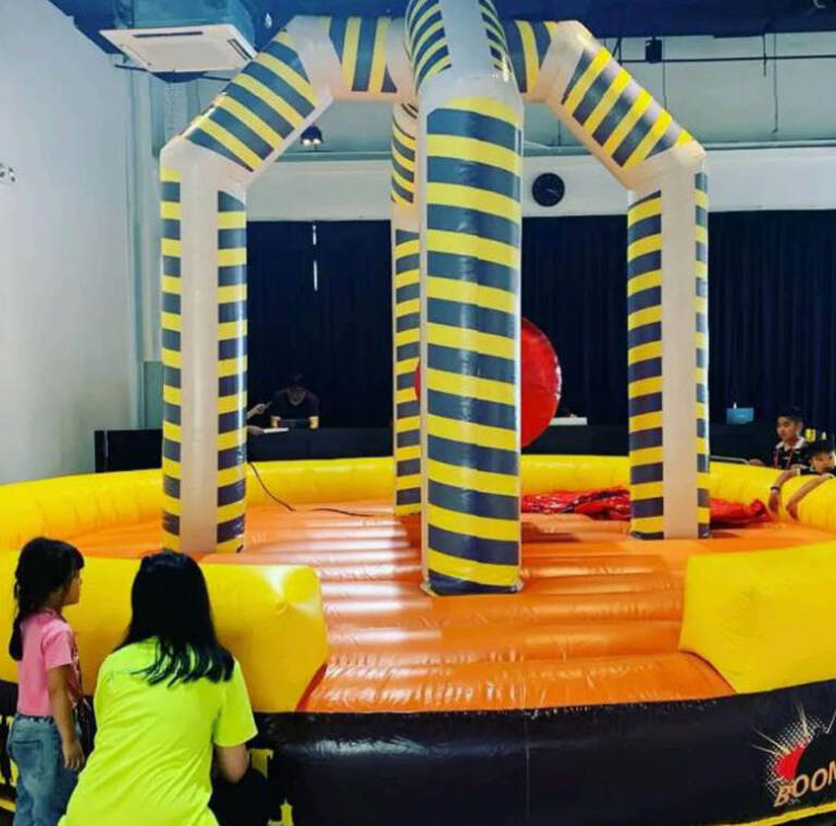 Wrecking Ball inflatable game singapore