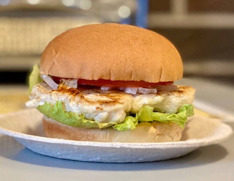 Chicken Burger in Singapore