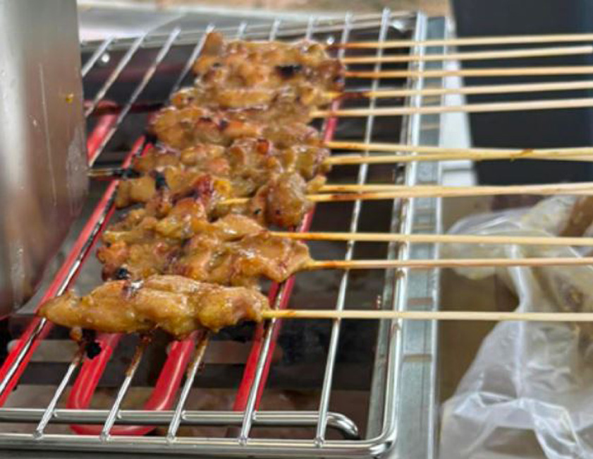 Chicken Satay in Singapore