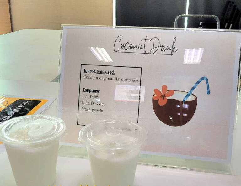 Coconut Shake Live Station Rental Singapore