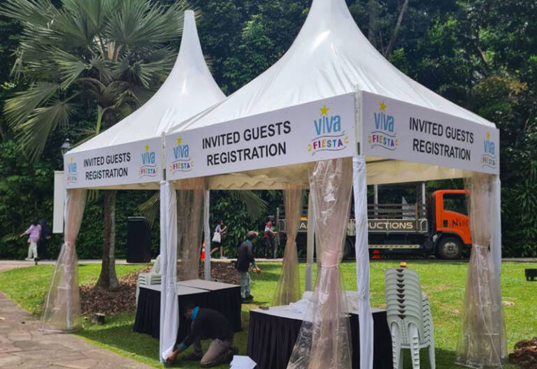 Gazebo Tentage Rental Singapore