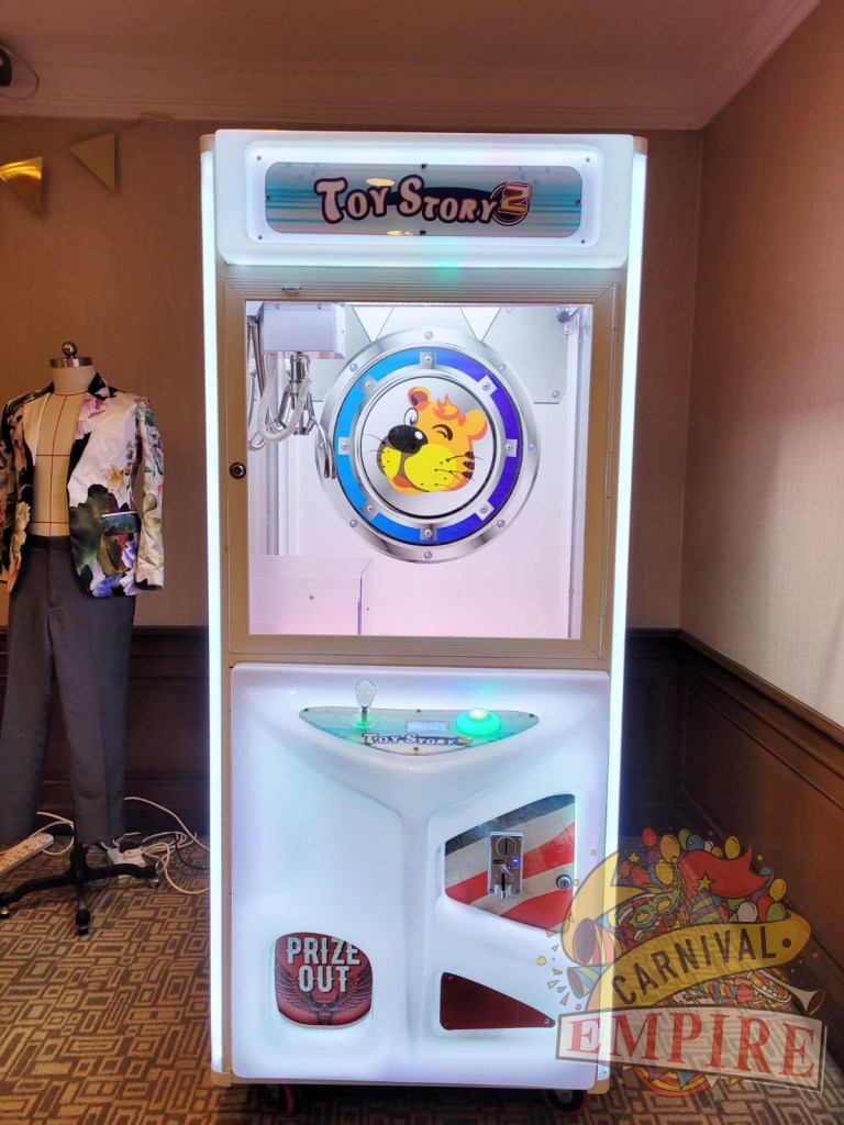 Textile and Fashion Event with Claw Machine & Traditional Carnival Game Booth