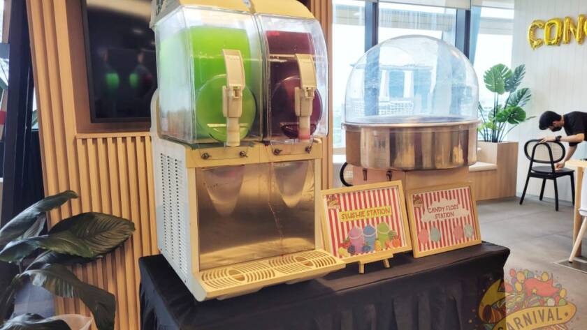 Bain & Company Gathering With Slushie Station