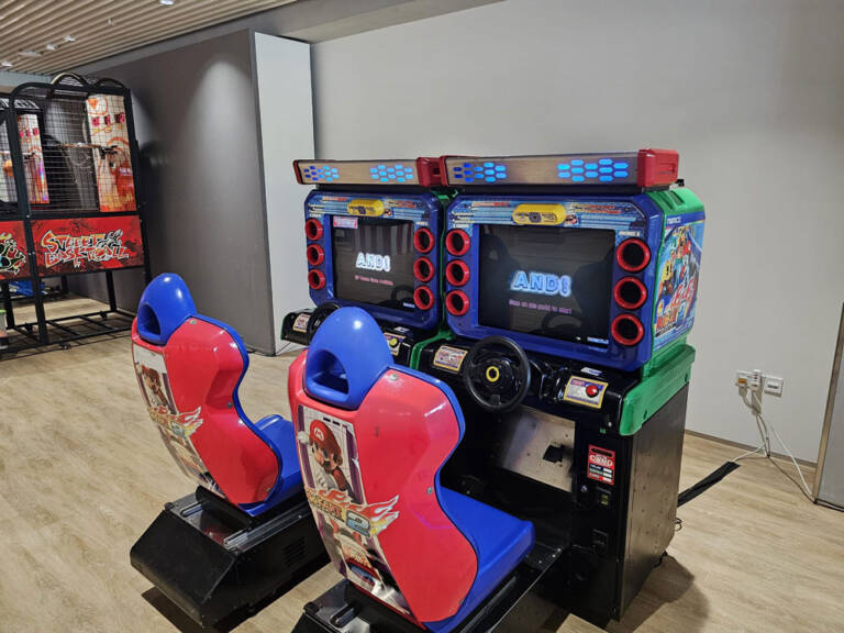 Arcade Machines Setup for Company Cohesion