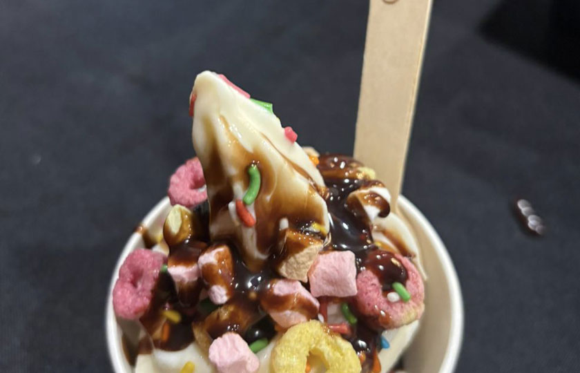 Soft Serve Ice Cream Station for Event