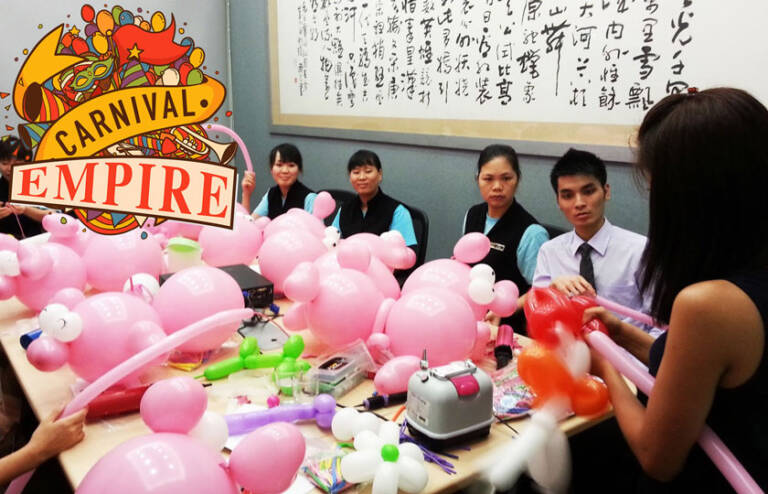 Balloon Sculpting Workshop Singapore