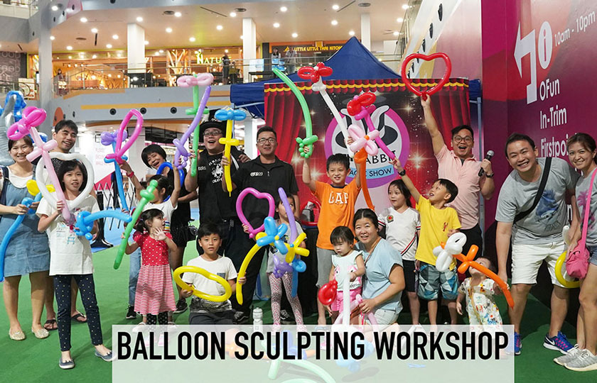 Balloon Sculpting Workshop Singapore