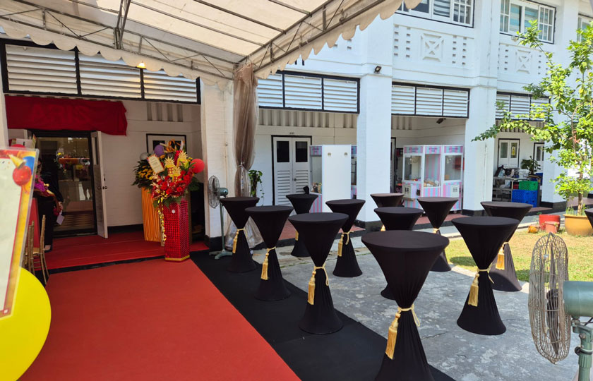 Tentage for Grand Opening