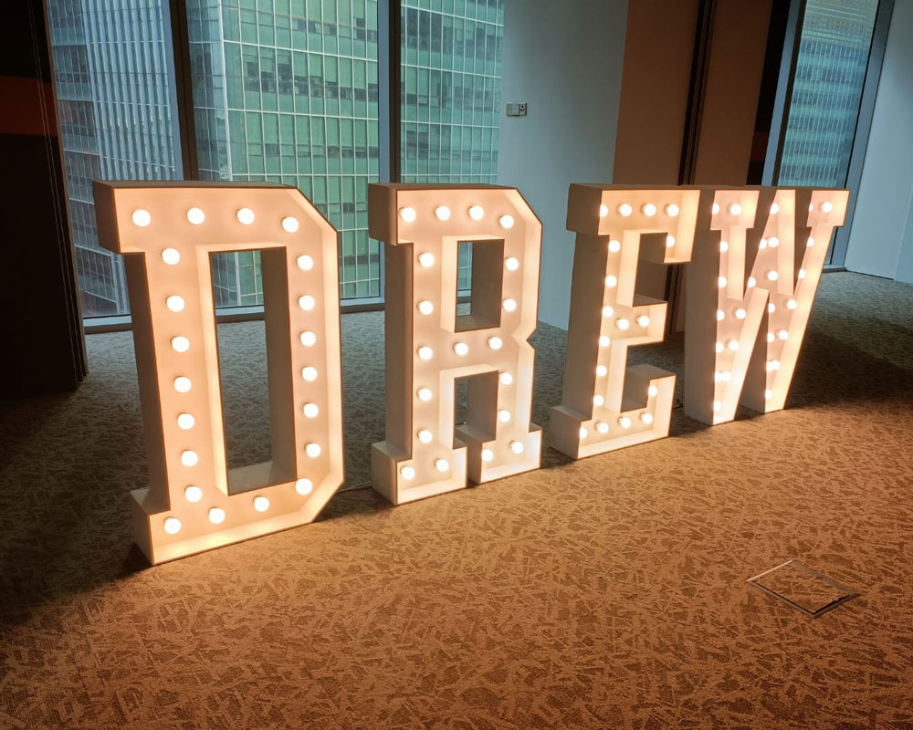 Marquee Lights for Event in Singapore
