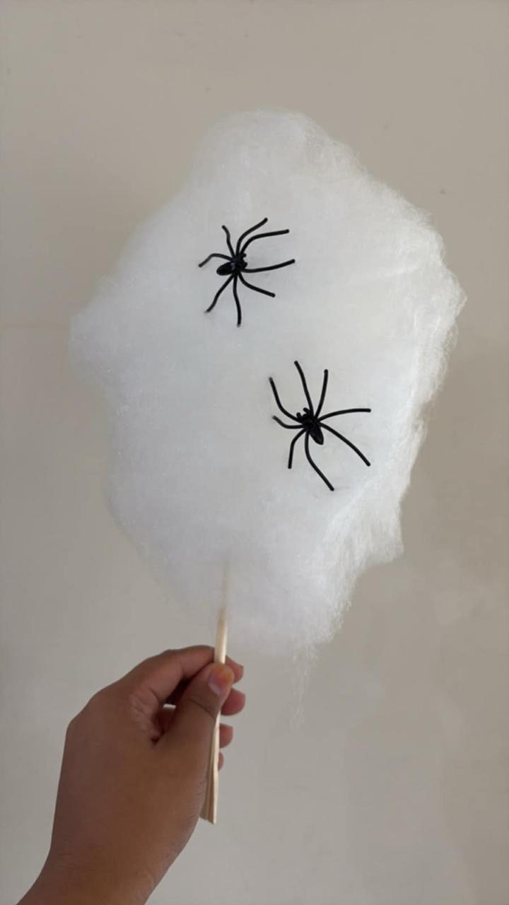 "Spider Web" Candy Floss Singapore