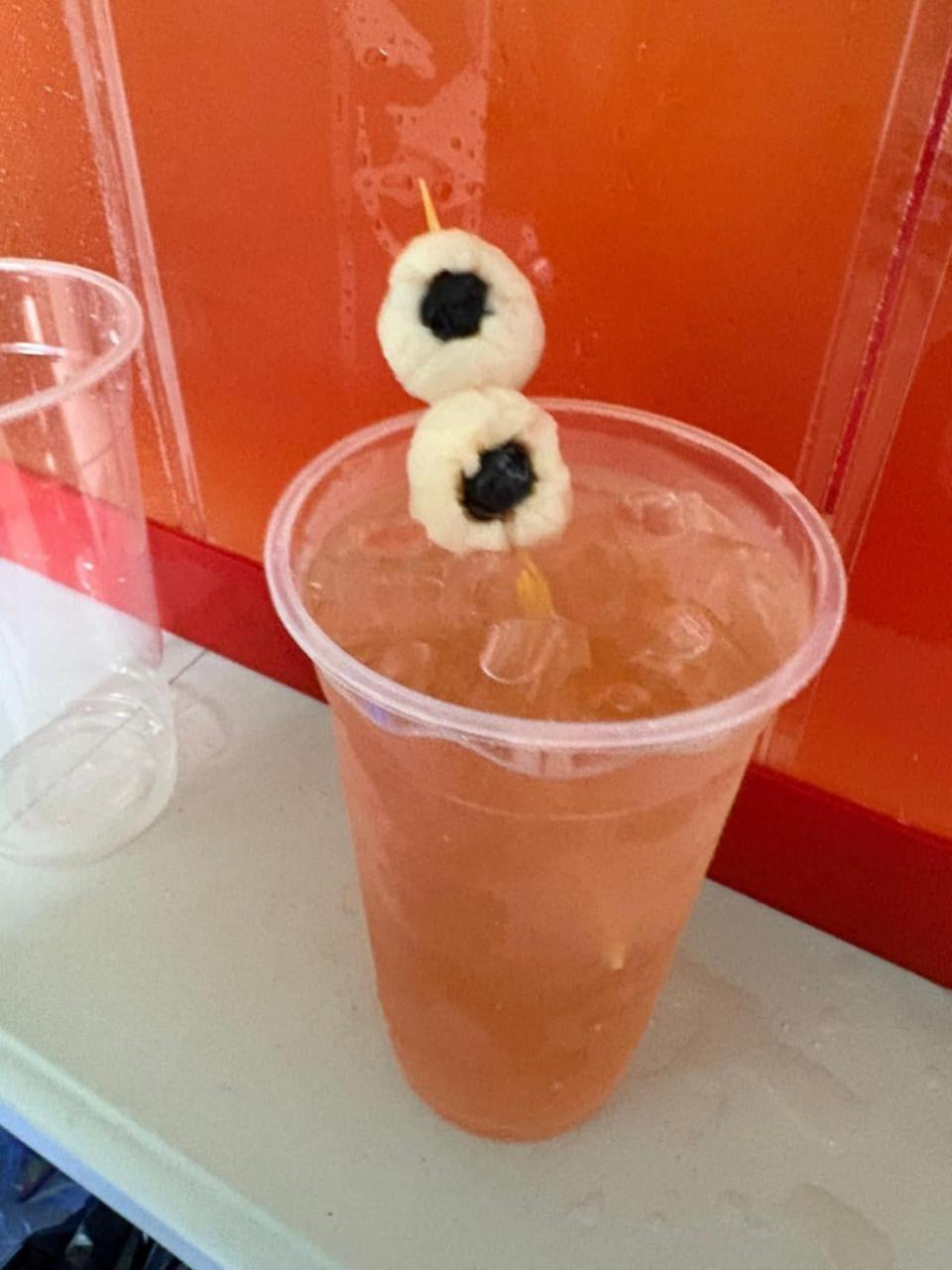 Halloween Eyeball Fruit Punch