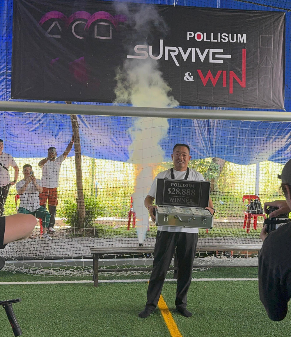 China worker, 49, wins S$28,888 cash in S'pore company's Squid Game-inspired challenge organized by Carnival Empire