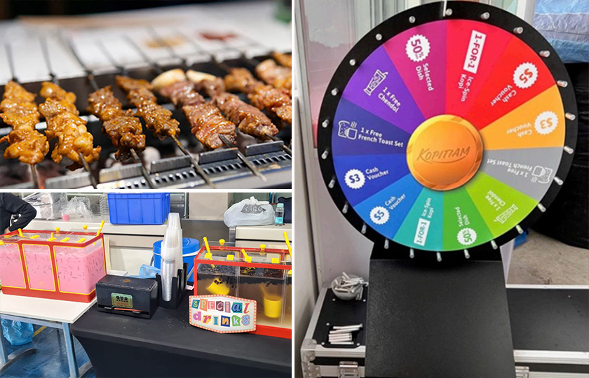 The "Golden Gala" Set for CNY Event Singapore