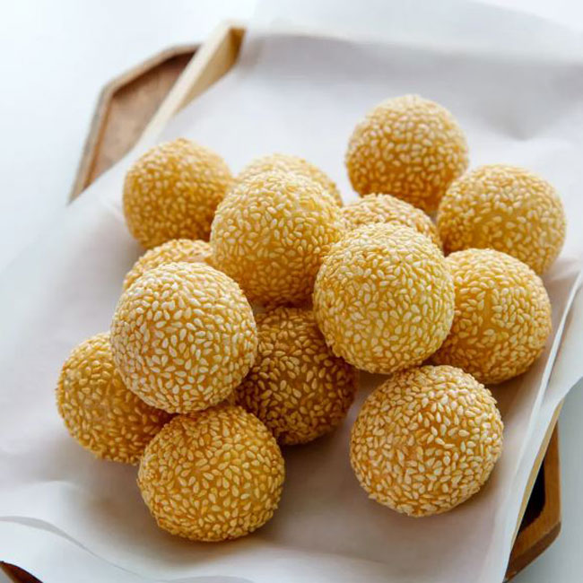Fried Sesame Ball Live Station Rental Singapore