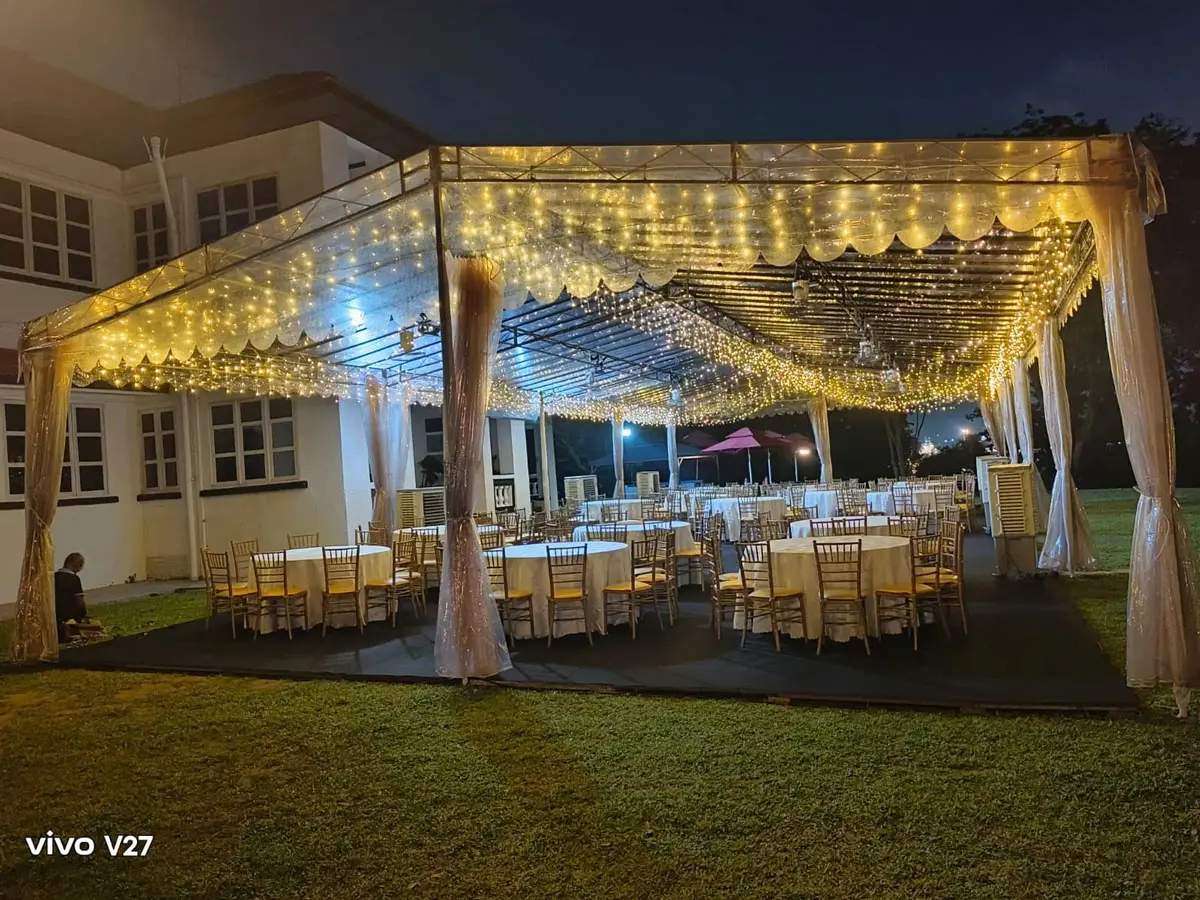 Outdoor Weddings & Tentage Rentals in Singapore