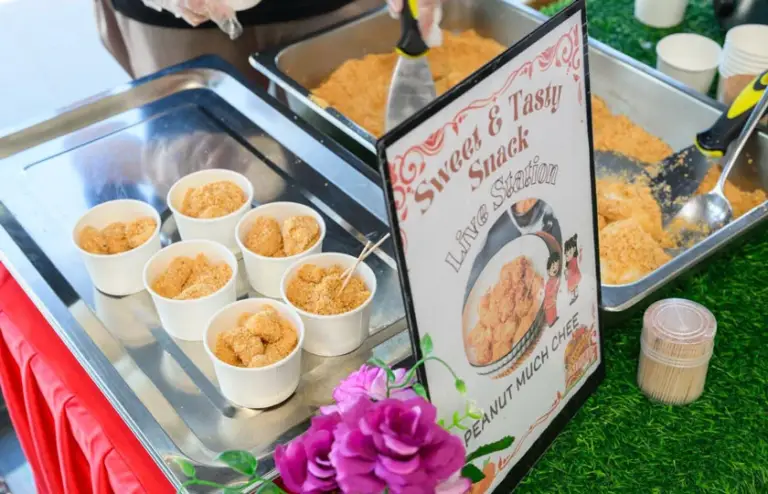 Food Stations for CNY Event Singapore