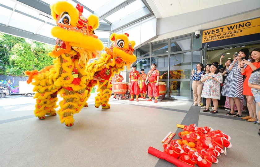 Lion Dance for CNY Event Singapore