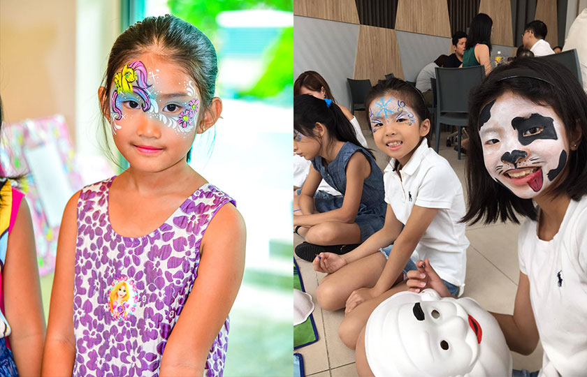 Face Painting Services in Singapore