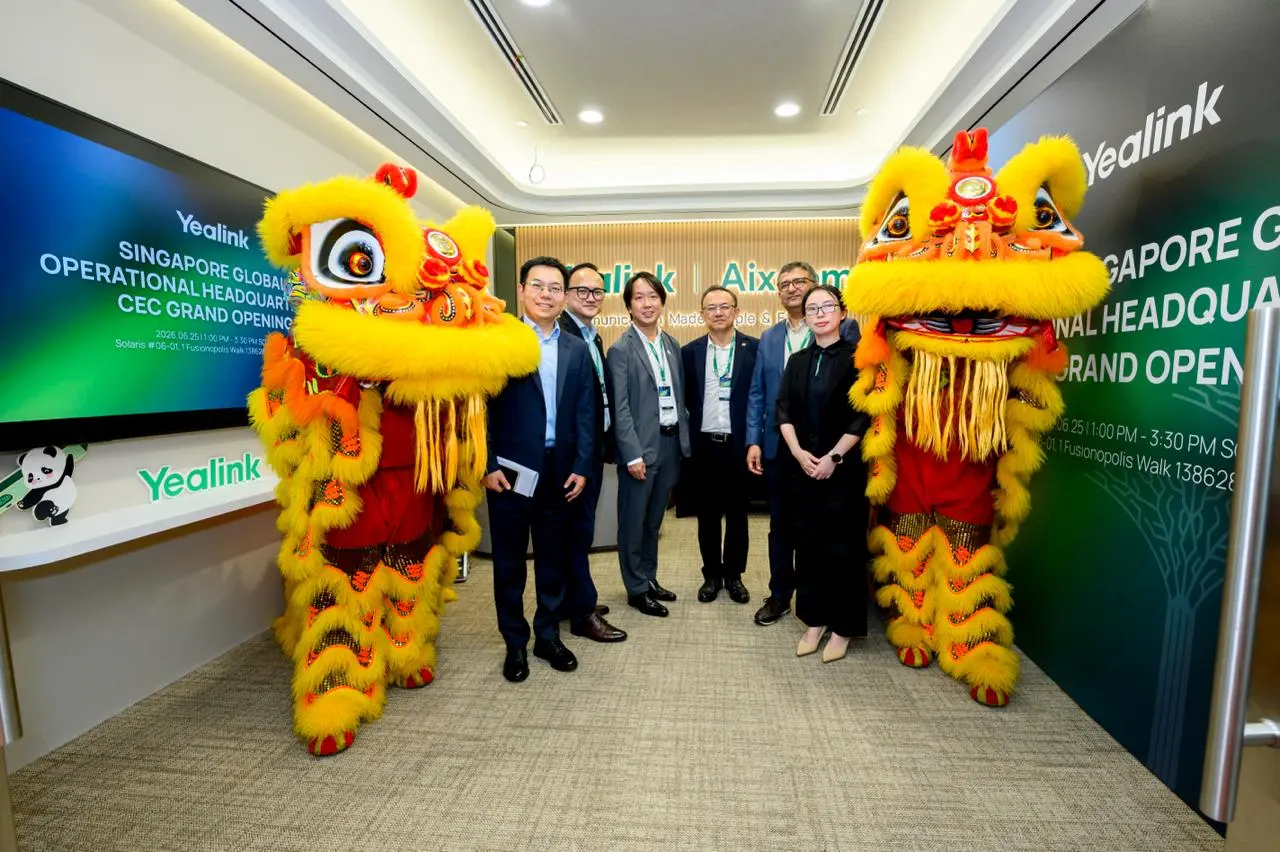 traditional Lion Dance performance in Grand Opening Singapore
